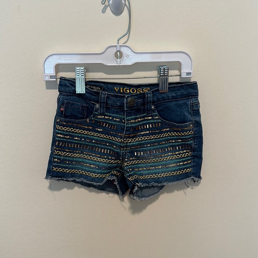 Vigoss Jeweled kid shorts size 4